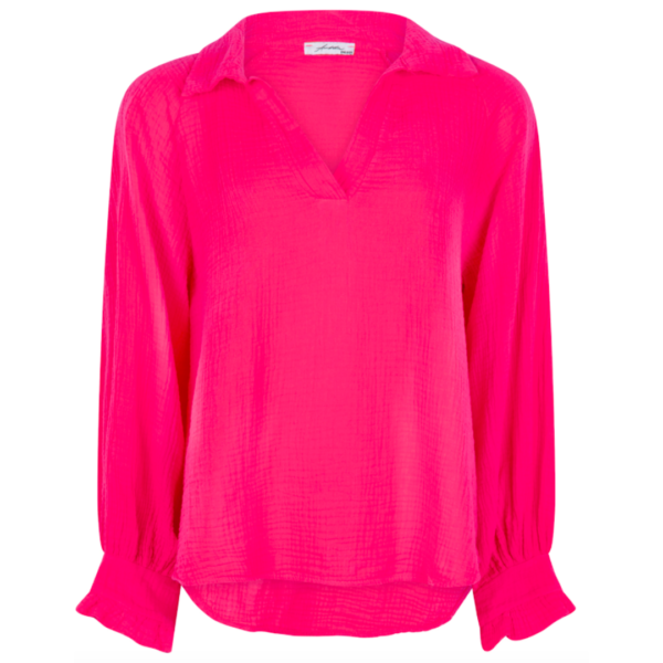 ivy blouse fuchsia