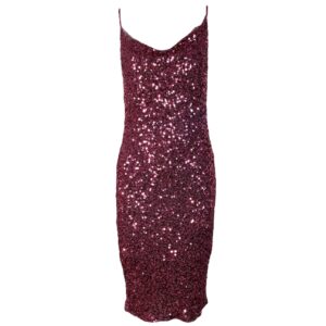 Glitter Dress Fuchsia