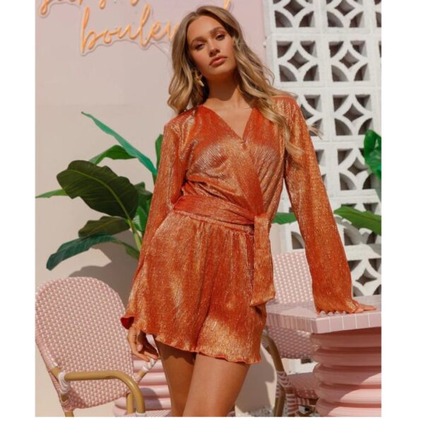 Ambika Playsuit Orange