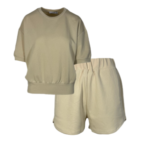 Ambika 2 piece Jog setje sand