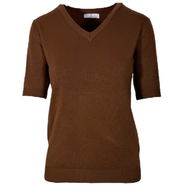 Moskito v-neck brown