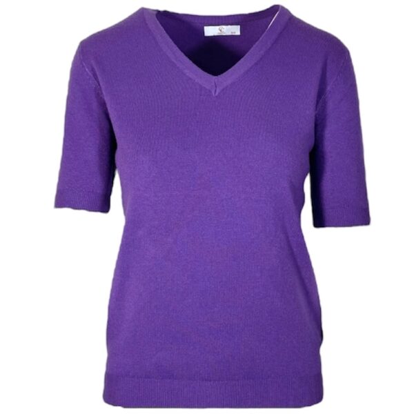 Moskito v-neck purple