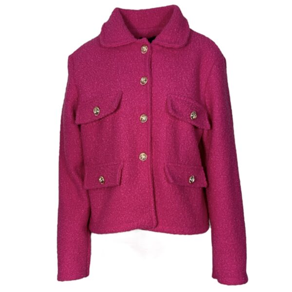 Teddy Jacket Fuchsia